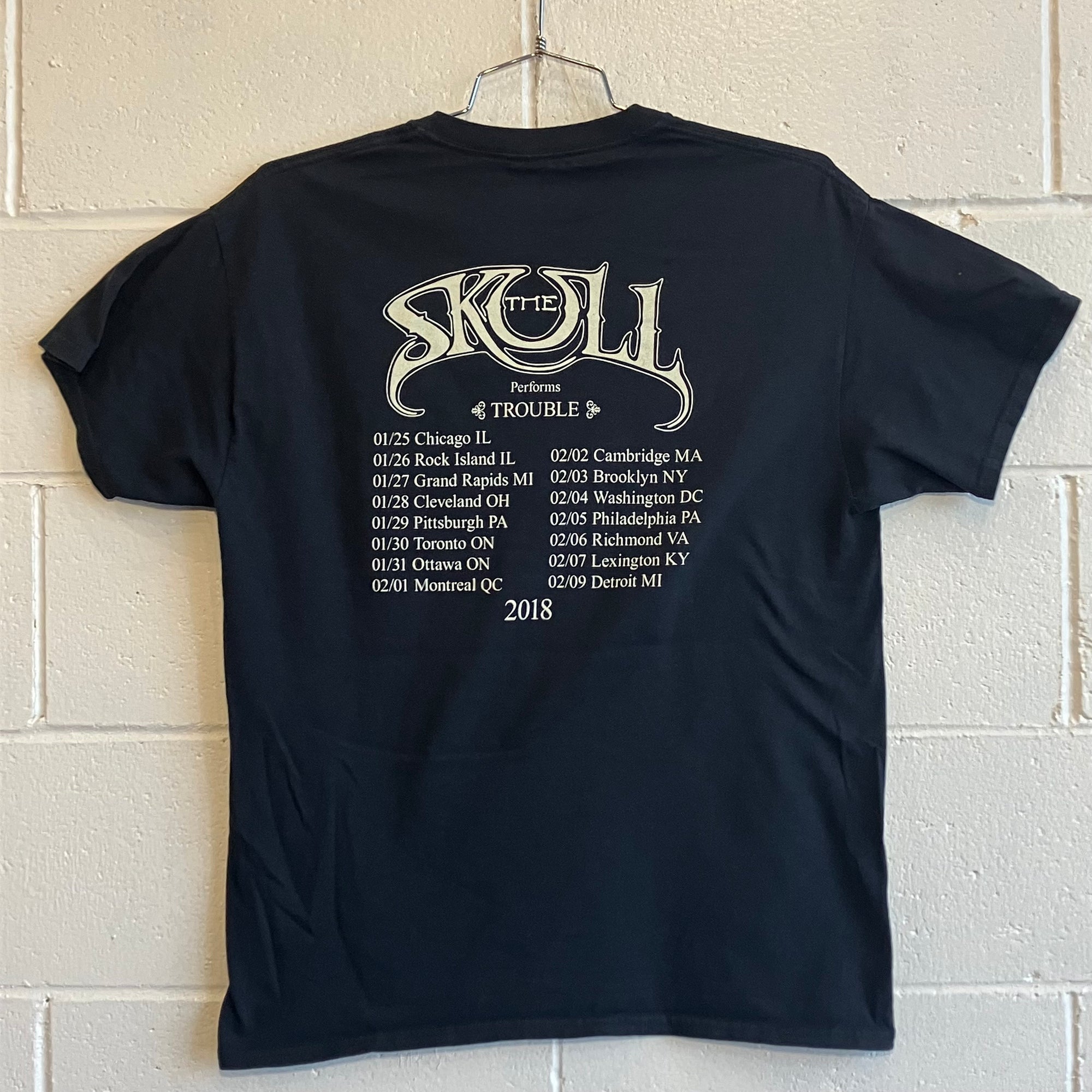The Skull : 2018 tour shirt