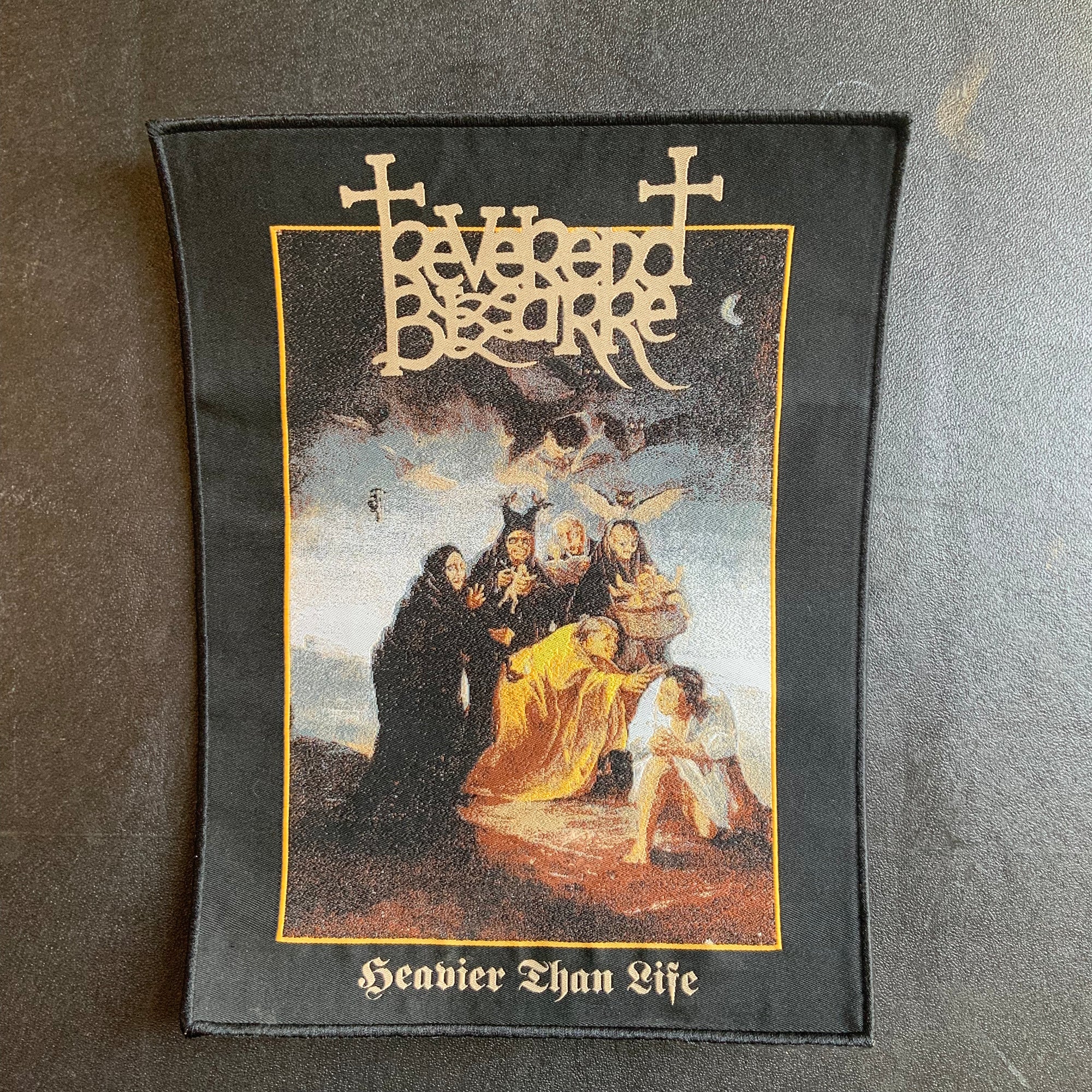 Reverend Bizarre : Back Patch