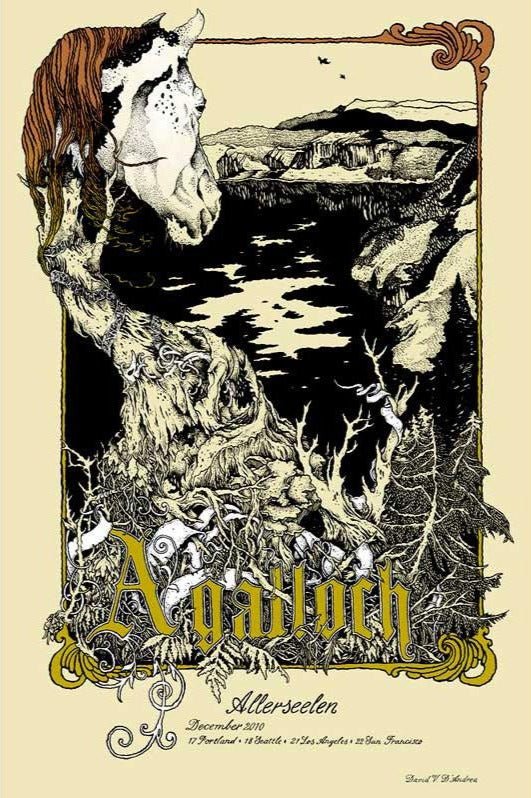 Agalloch : West Coast 2010 - Samaritan Press