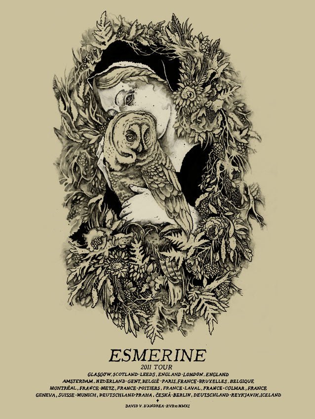 Esmerine : 2011 Tour - Samaritan Press