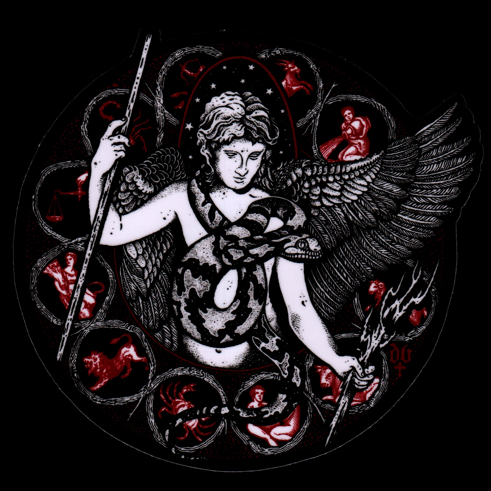 Sticker Triptych